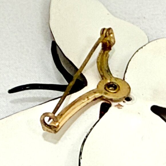 Vintage Large Metal Butterfly Brooch/Pin - Picture 6 of 6